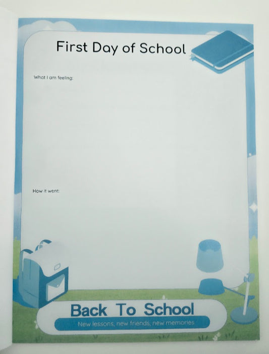 My Year - School Memory Book - First (1st) Grade - Standard