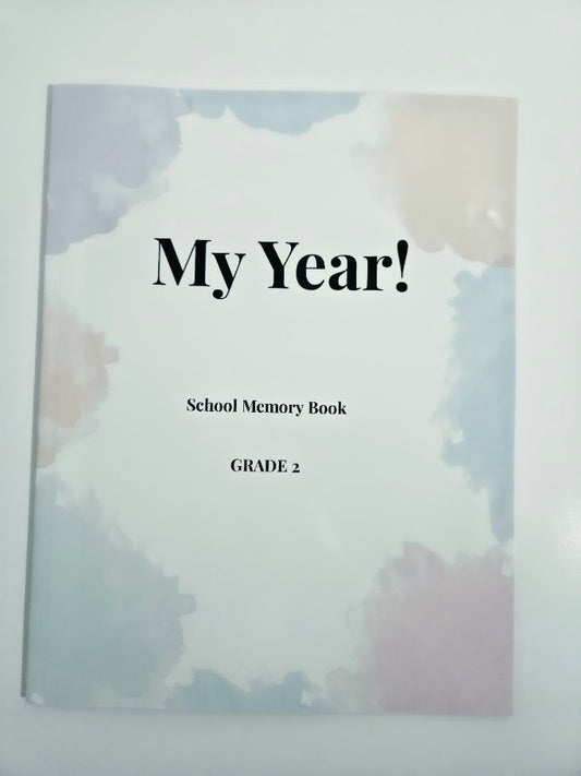My Year - School Memory Book - Second (2nd) Grade - Standard
