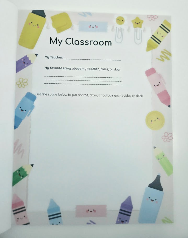 My Year - School Memory Book - First (1st) Grade - Standard