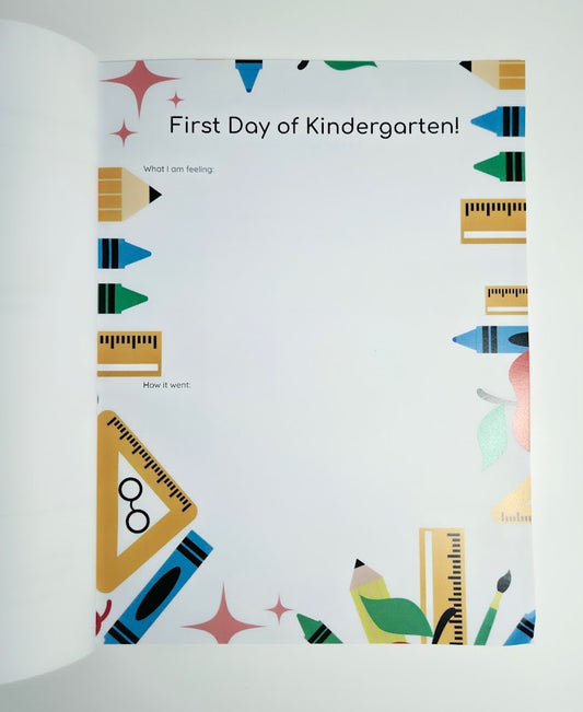 My Year School Memory Book - Kindergarten - Standard