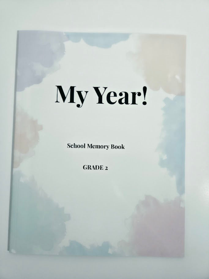 My Year - School Memory Book - Second (2nd) Grade - Standard