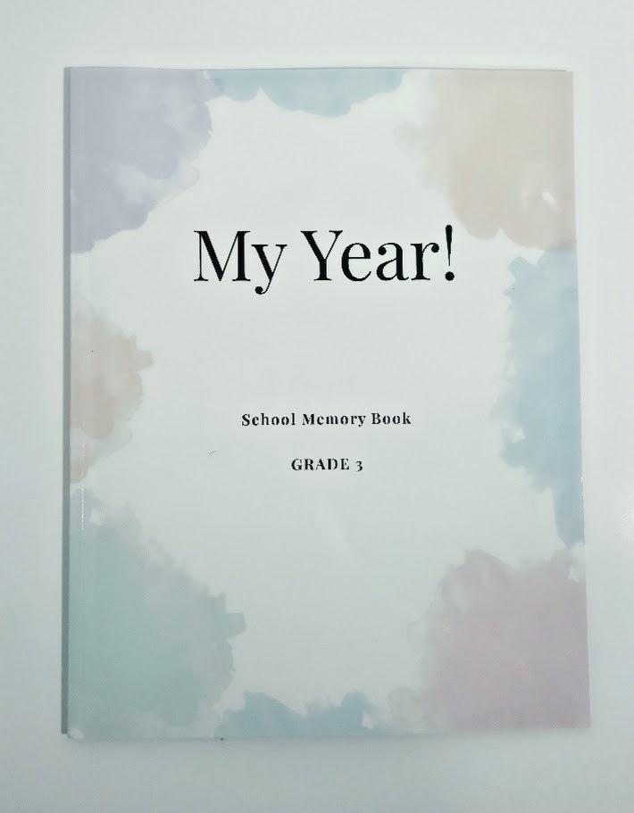 My Year - School Memory Book - Third (3rd) Grade - Standard