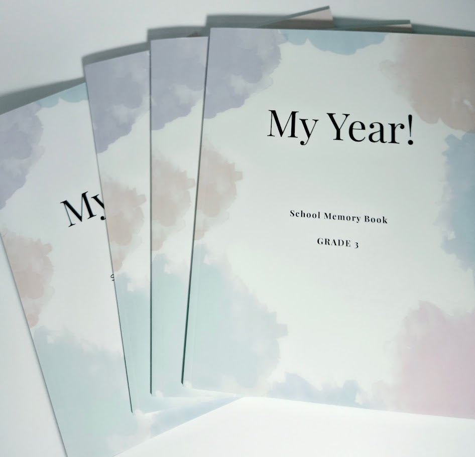 My Year - School Memory Book - First (1st) Grade - Standard
