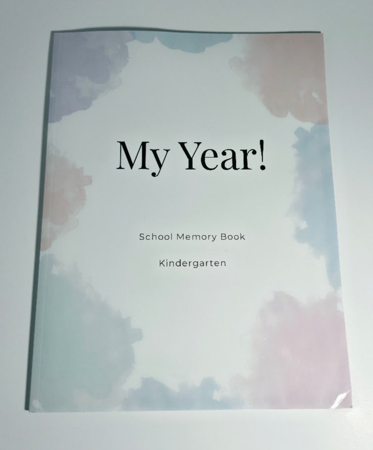 My Year School Memory Book - Kindergarten - Standard
