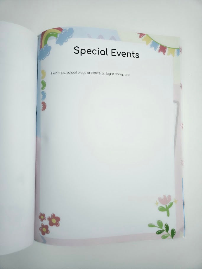 My Year School Memory Book - Kindergarten - Standard