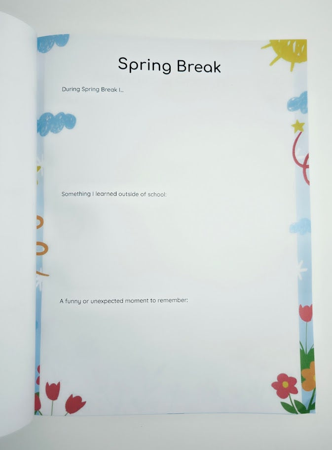 My Year - School Memory Book - First (1st) Grade - Standard