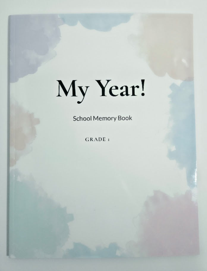 My Year - School Memory Book - First (1st) Grade - Standard