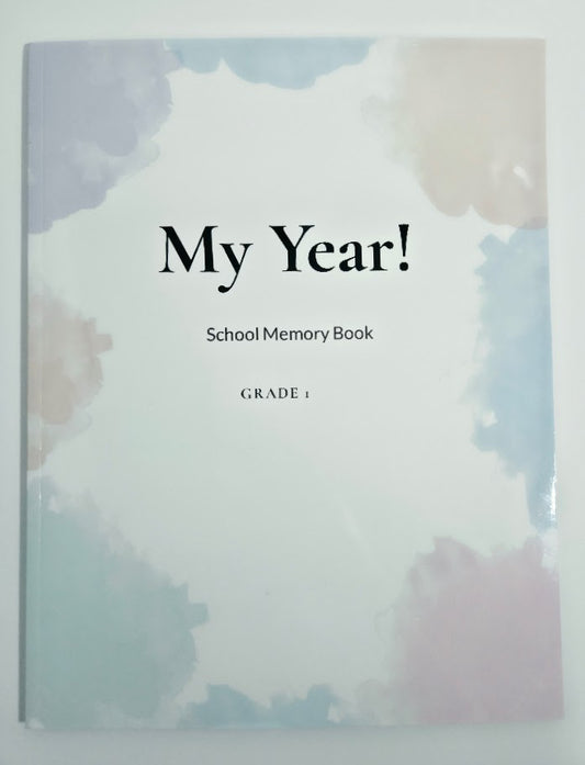 My Year - School Memory Book - First (1st) Grade - Standard
