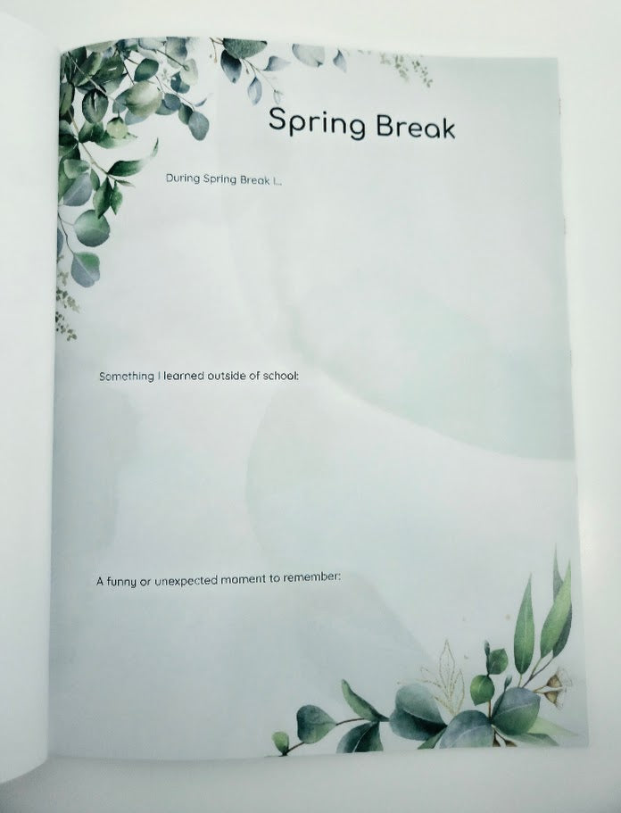 My Year - School Memory Book - First (1st) Grade - Standard